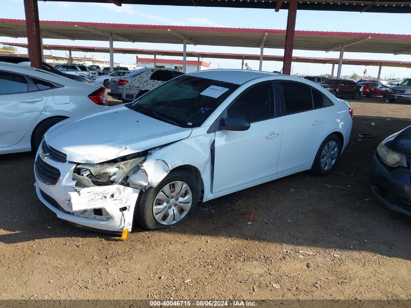 2016 Chevrolet Cruze Limited Ls Auto VIN: 1G1PC5SH1G7206458 Lot: 40046715