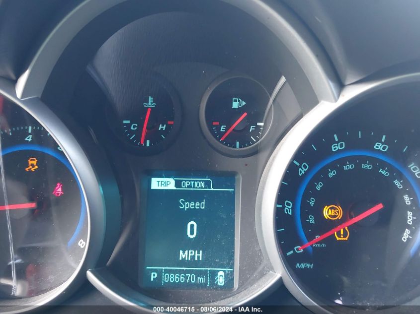 2016 Chevrolet Cruze Limited Ls Auto VIN: 1G1PC5SH1G7206458 Lot: 40046715