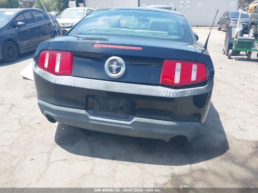 2012 Ford Mustang V6 VIN: 1ZVBP8AM4C5227149 Lot: 40046728