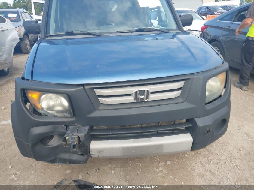 2008 Honda Element Lx VIN: 5J6YH28378L001589 Lot: 40046729