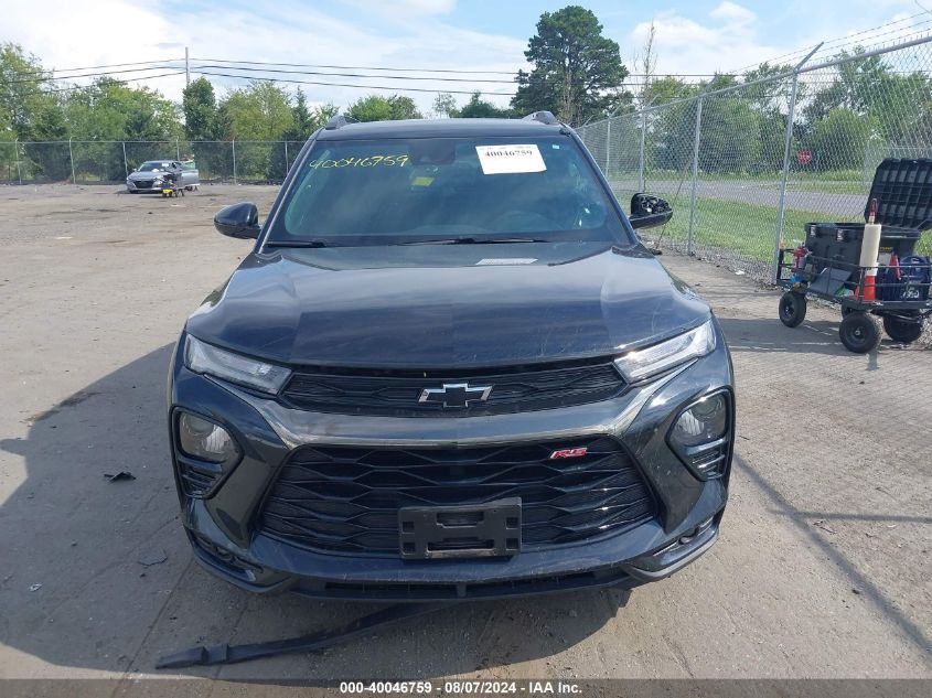 2021 Chevrolet Trailblazer Awd Rs VIN: KL79MUSL9MB070968 Lot: 40046759