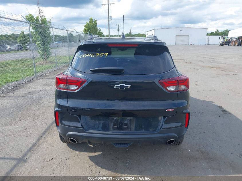 2021 Chevrolet Trailblazer Awd Rs VIN: KL79MUSL9MB070968 Lot: 40046759