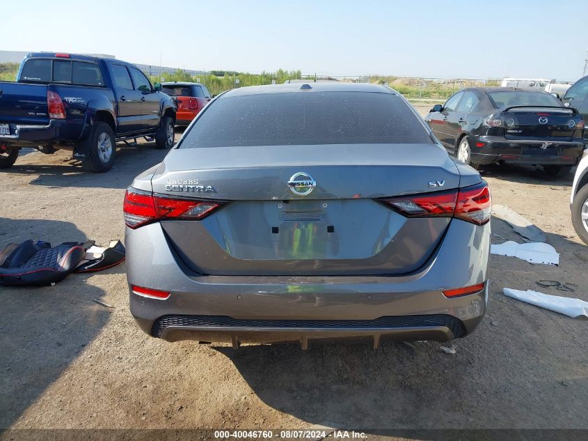 2020 Nissan Sentra Sv Xtronic Cvt VIN: 3N1AB8CV1LY209166 Lot: 40046760