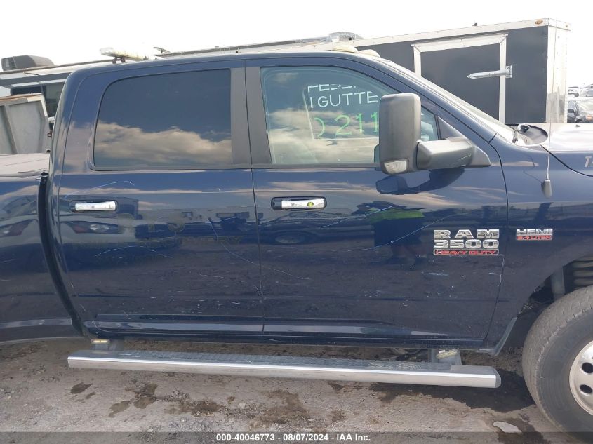 2015 Ram 3500 Slt VIN: 3C63RRHJ7FG626810 Lot: 40046773