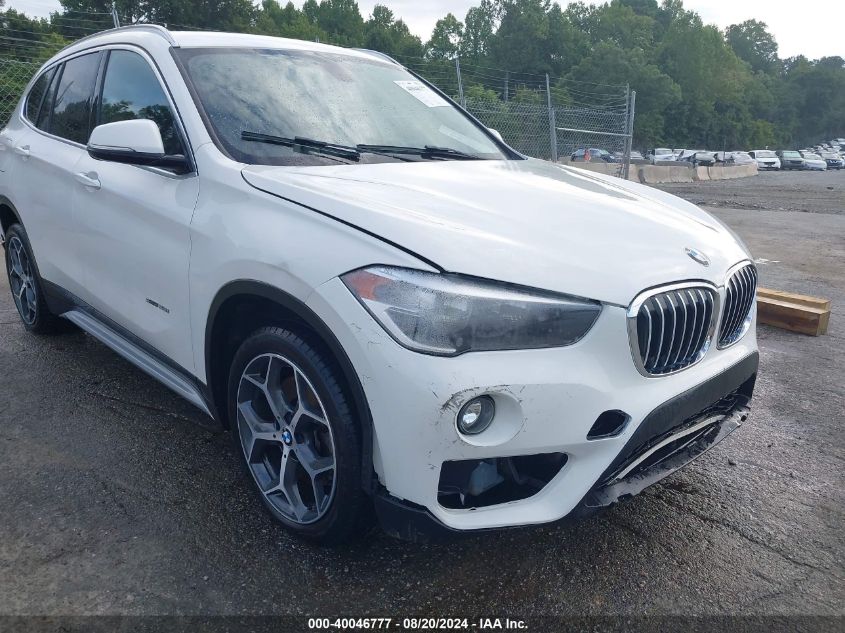 2018 BMW X1 Sdrive28I VIN: WBXHU7C36J5H40801 Lot: 40046777