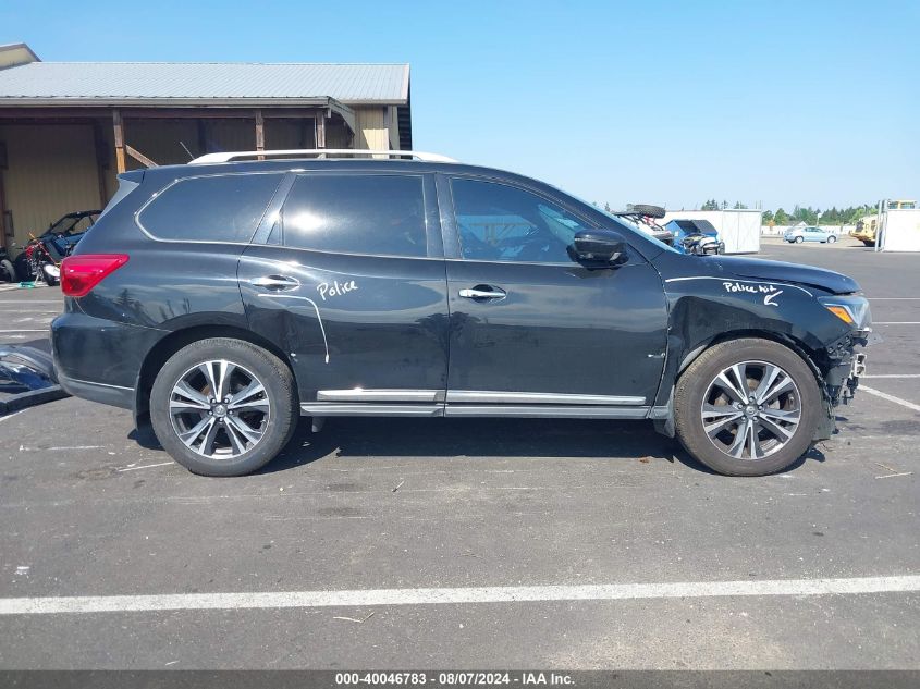 2018 Nissan Pathfinder Platinum VIN: 5N1DR2MM7JC643196 Lot: 40046783