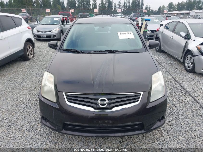 2010 Nissan Sentra 2.0S VIN: 3N1AB6APXAL610718 Lot: 40046788