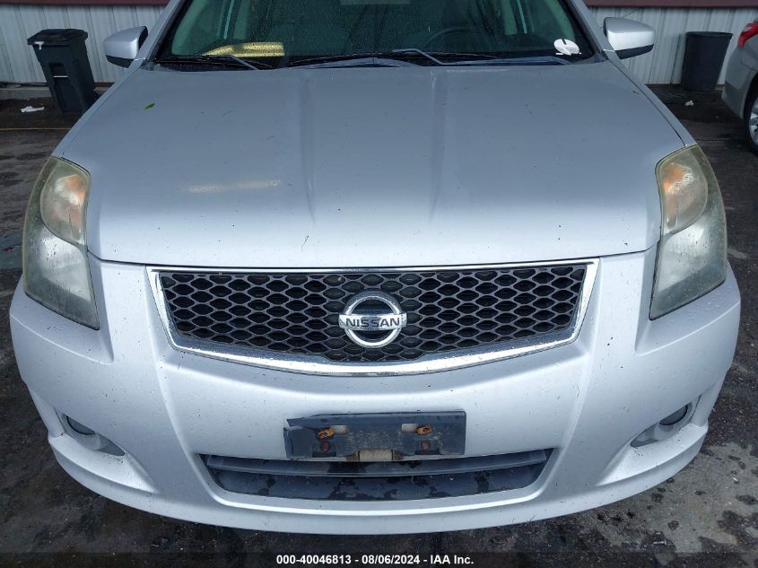 2011 Nissan Sentra 2.0Sr VIN: 3N1AB6AP3BL651421 Lot: 40046813