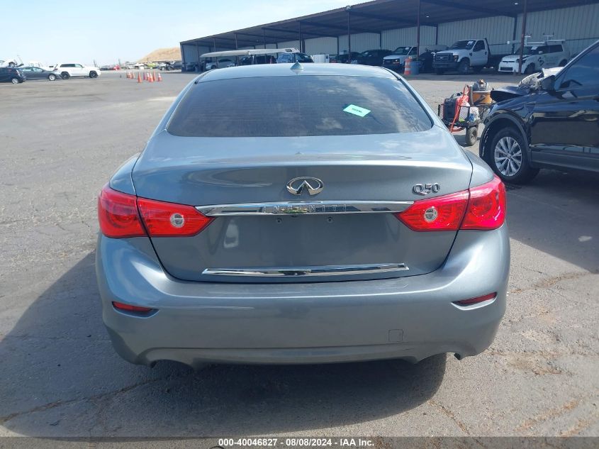 2017 Infiniti Q50 3.0T Signature Edition VIN: JN1EV7AP8HM741810 Lot: 40046827