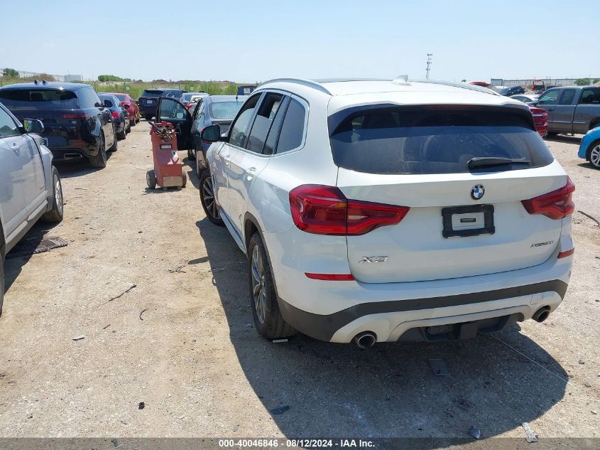 2019 BMW X3 XDRIVE30I - 5UXTR9C56KLR03574