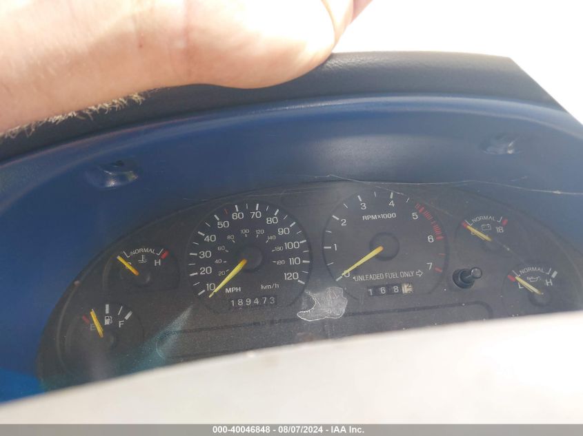 1994 Ford Mustang VIN: 1FALP4049RF173826 Lot: 40046848