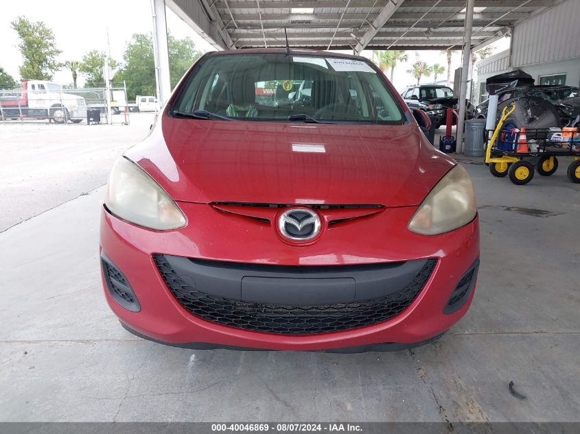 2014 Mazda Mazda2 Sport VIN: JM1DE1KY7E0187613 Lot: 40046869