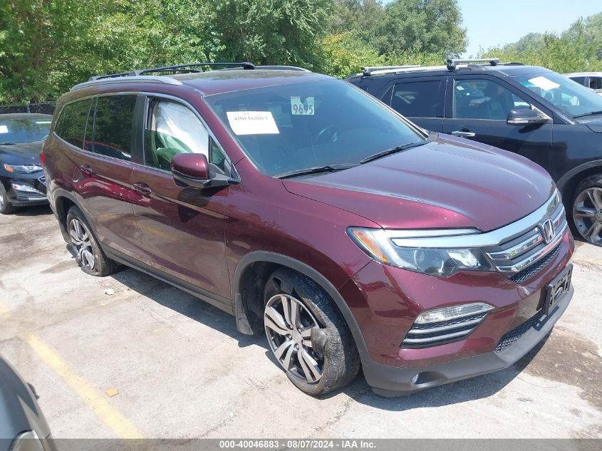 5FNYF6H58GB010775 2016 HONDA PILOT - Image 1