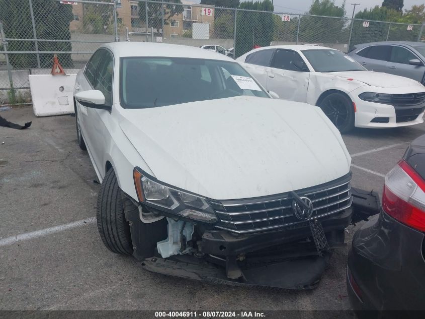 2016 Volkswagen Passat S/R-Line VIN: 1VWAT7A36GC052218 Lot: 40046911