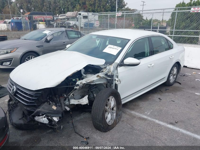 2016 Volkswagen Passat S/R-Line VIN: 1VWAT7A36GC052218 Lot: 40046911