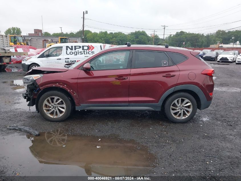 2016 Hyundai Tucson Se VIN: KM8J3CA44GU197364 Lot: 40046921