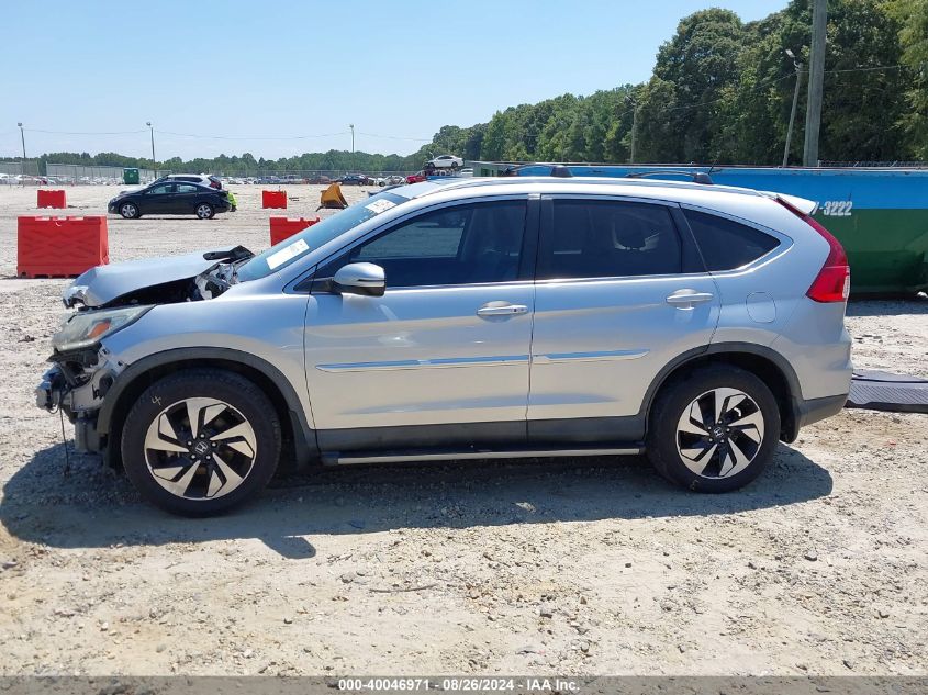 2015 Honda Cr-V Touring VIN: 5J6RM3H97FL019064 Lot: 40046971