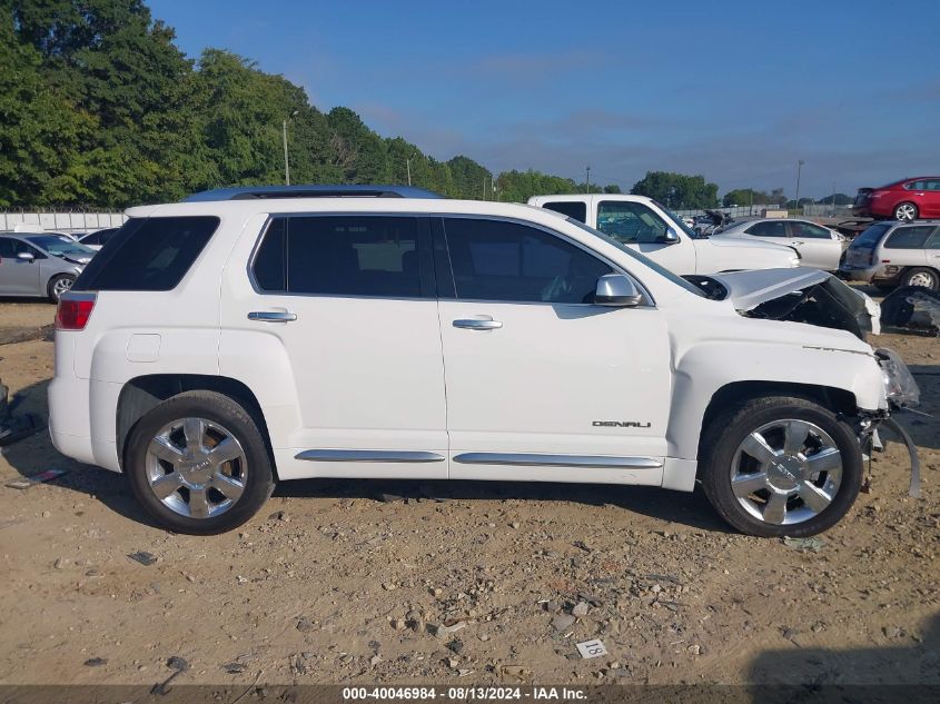 2014 GMC Terrain Denali VIN: 2GKFLZE37E6188897 Lot: 40046984