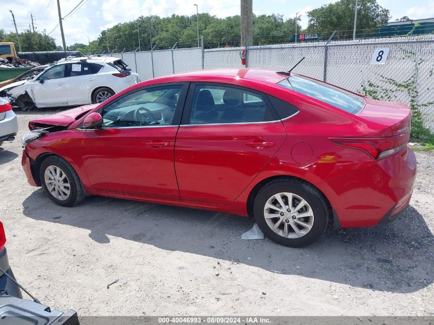 2021 Hyundai Accent Se/Sel VIN: 3KPC24A6XME150504 Lot: 40046993