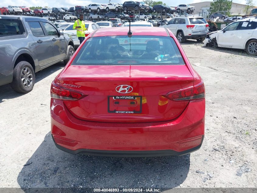 2021 Hyundai Accent Se/Sel VIN: 3KPC24A6XME150504 Lot: 40046993