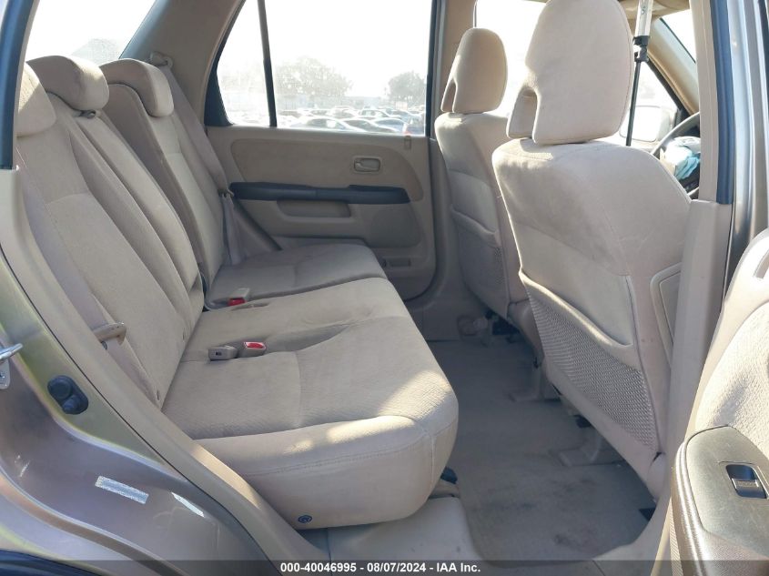 2006 Honda Cr-V Ex VIN: JHLRD78886C005990 Lot: 40046995