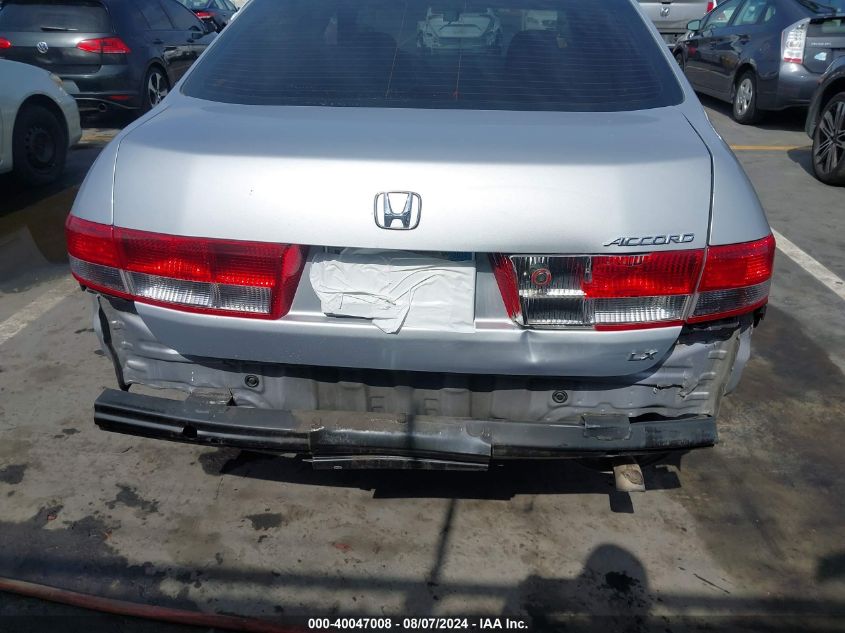2004 Honda Accord 2.4 Lx VIN: 1HGCM56344A140747 Lot: 40047008
