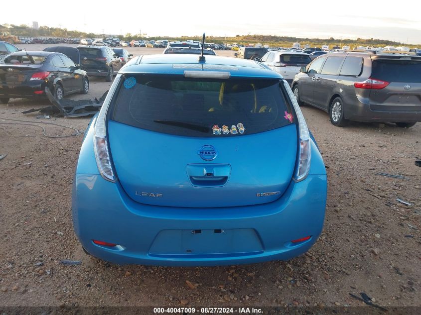 2012 Nissan Leaf Sl VIN: JN1AZ0CP5CT022780 Lot: 40047009