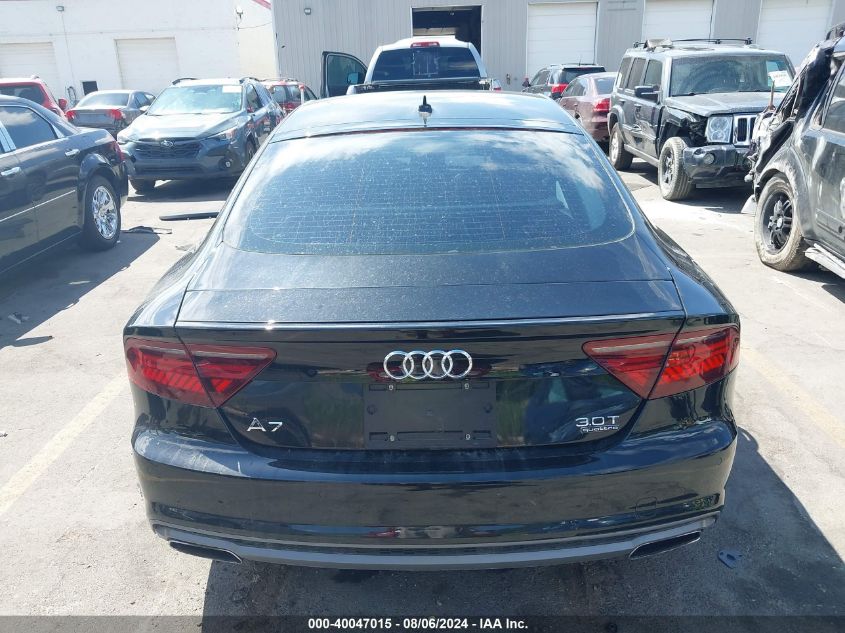 2016 Audi A7 3.0T Premium Plus VIN: WAU2GAFC1GN003849 Lot: 40047015