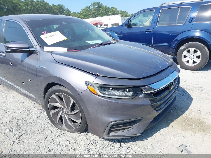 2019 Honda Insight Touring VIN: 19XZE4F93KE002874 Lot: 40047049