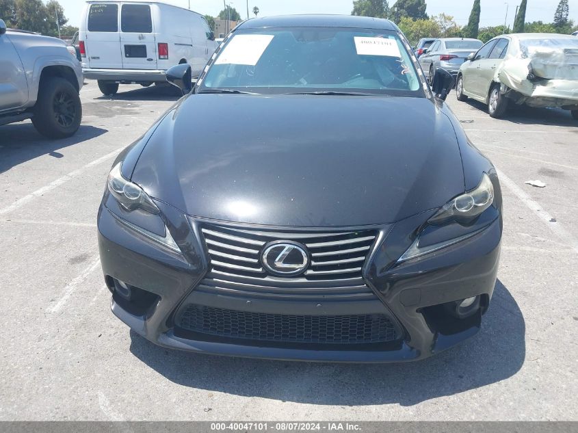 2014 Lexus Is 350 VIN: JTHBE1D24E5008350 Lot: 40047101