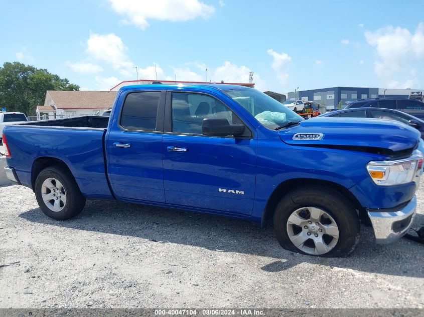 2019 Ram 1500 Big Horn/Lone Star Quad Cab 4X2 6'4 Box VIN: 1C6RREBT9KN655594 Lot: 40047104