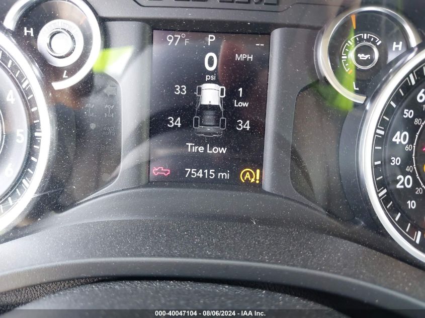 2019 Ram 1500 Big Horn/Lone Star Quad Cab 4X2 6'4 Box VIN: 1C6RREBT9KN655594 Lot: 40047104