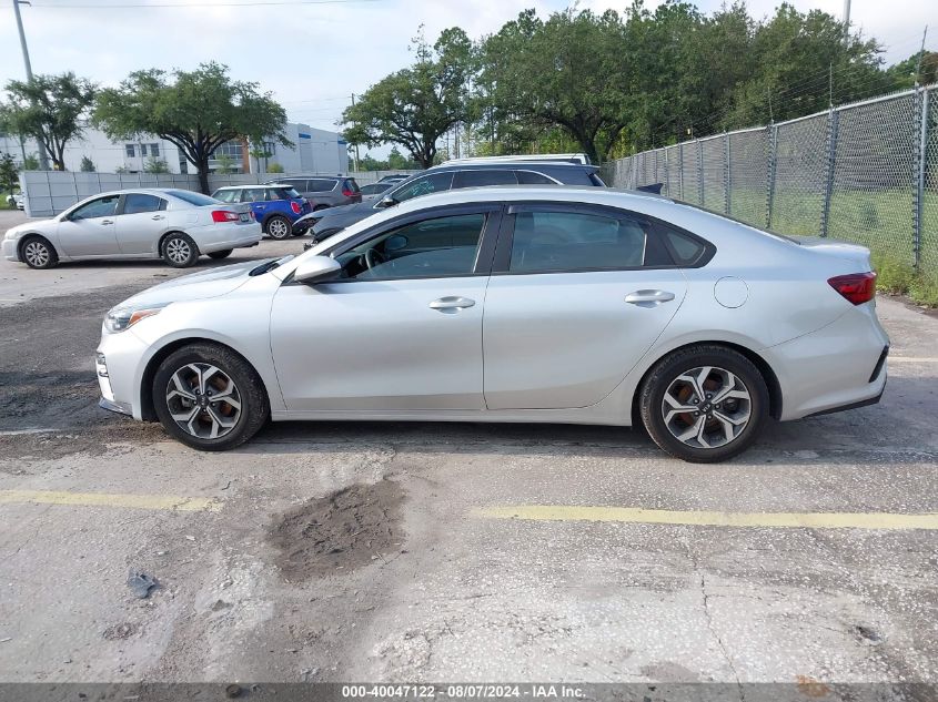 2021 Kia Forte Lxs VIN: 3KPF24AD6ME381170 Lot: 40047122