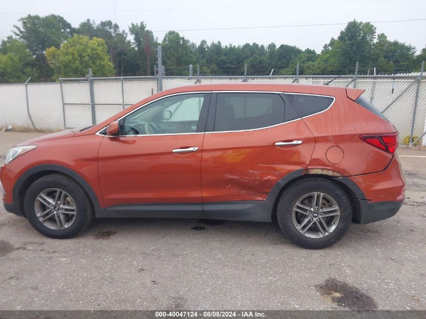 2018 Hyundai Santa Fe Sport 2.4L VIN: 5XYZT3LB7JG522018 Lot: 40047124