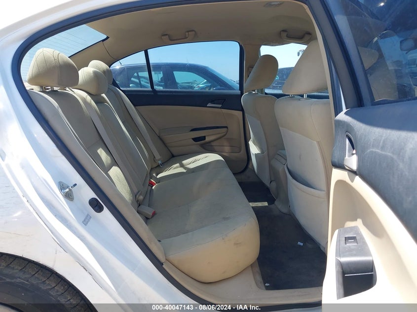 2011 Honda Accord 2.4 Lx VIN: 1HGCP2F32BA040777 Lot: 40047143