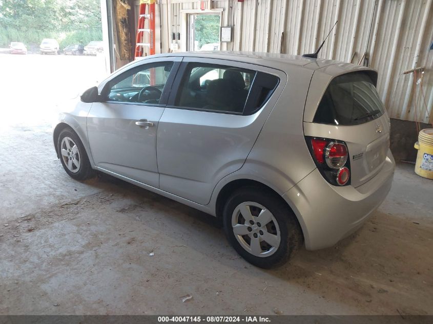 VIN 1G1JA6SHXD4128695 2013 Chevrolet Sonic, Ls Auto no.3