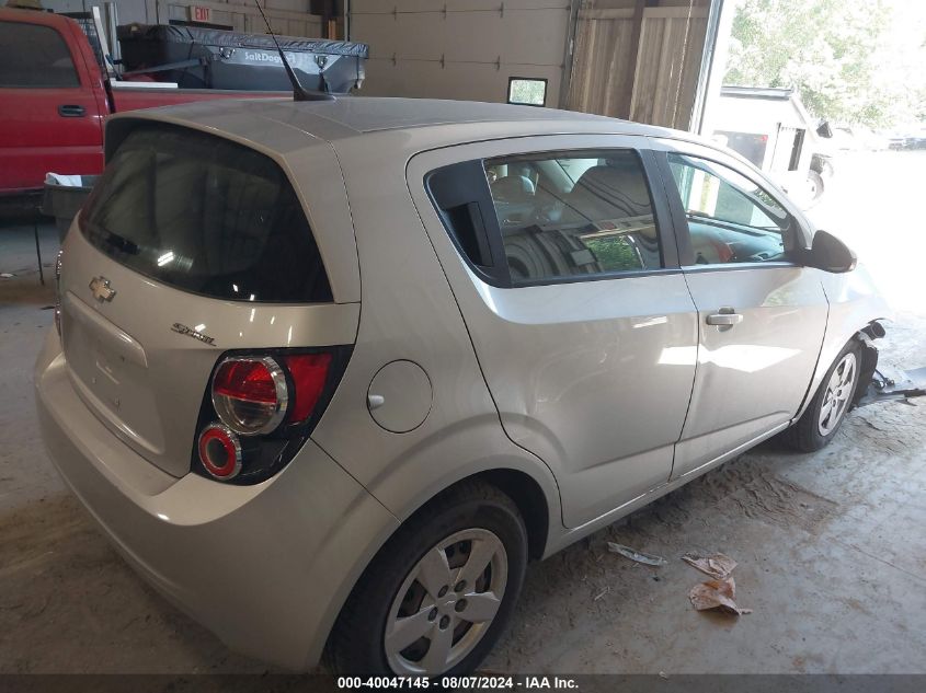 VIN 1G1JA6SHXD4128695 2013 Chevrolet Sonic, Ls Auto no.4