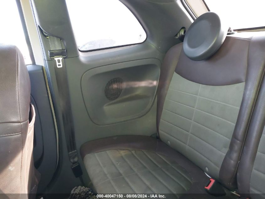 2012 Fiat 500 Sport VIN: 3C3CFFBR4CT116310 Lot: 40047150