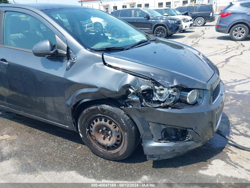 2016 Chevrolet Sonic Ls Auto VIN: 1G1JA5SH6G4142964 Lot: 40047169