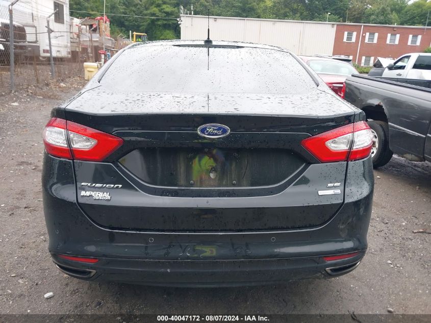 2016 Ford Fusion Se VIN: 3FA6P0T93GR265494 Lot: 40047172