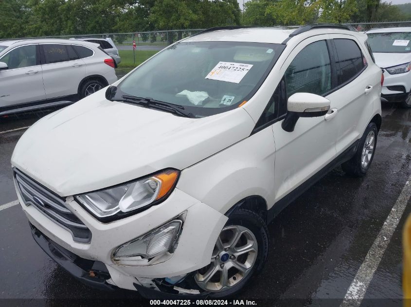 2020 Ford Ecosport Se VIN: MAJ3S2GEXLC361586 Lot: 40047225