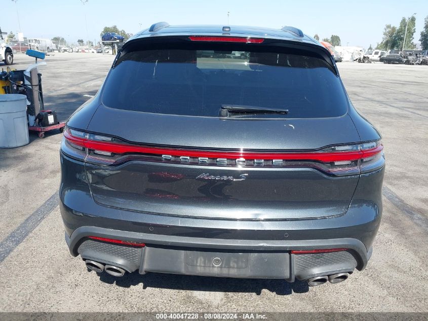 2022 Porsche Macan S VIN: WP1AG2A5XNLB23766 Lot: 40047228