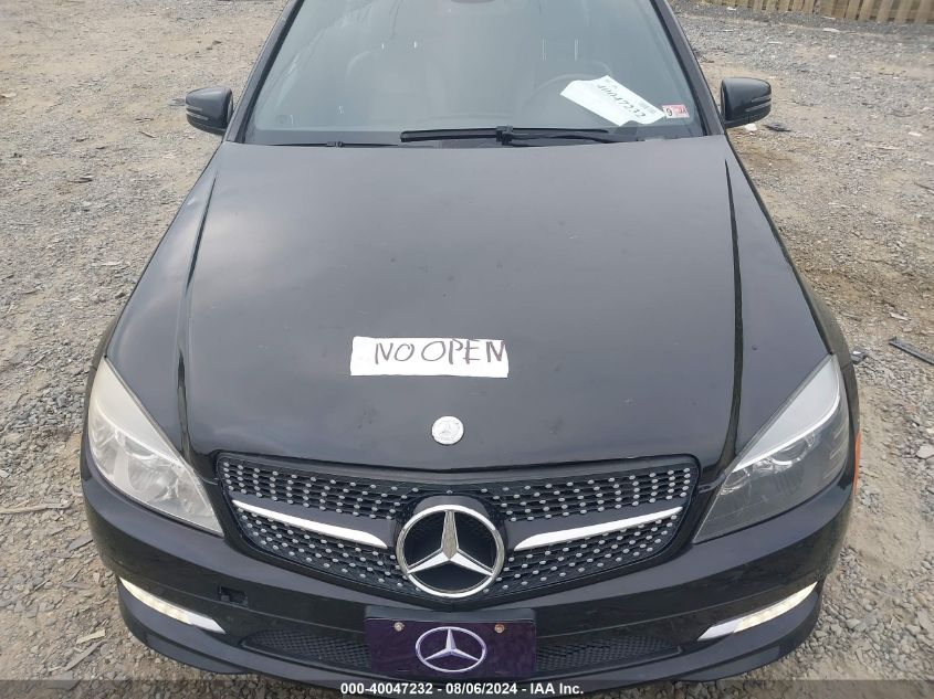 WDDGF8BB0BR172625 | 2011 MERCEDES-BENZ C 300