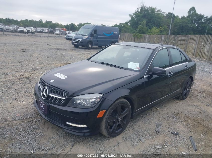 WDDGF8BB0BR172625 | 2011 MERCEDES-BENZ C 300