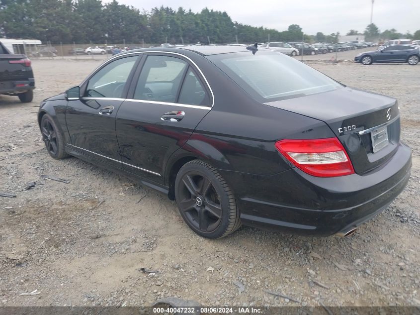 WDDGF8BB0BR172625 | 2011 MERCEDES-BENZ C 300