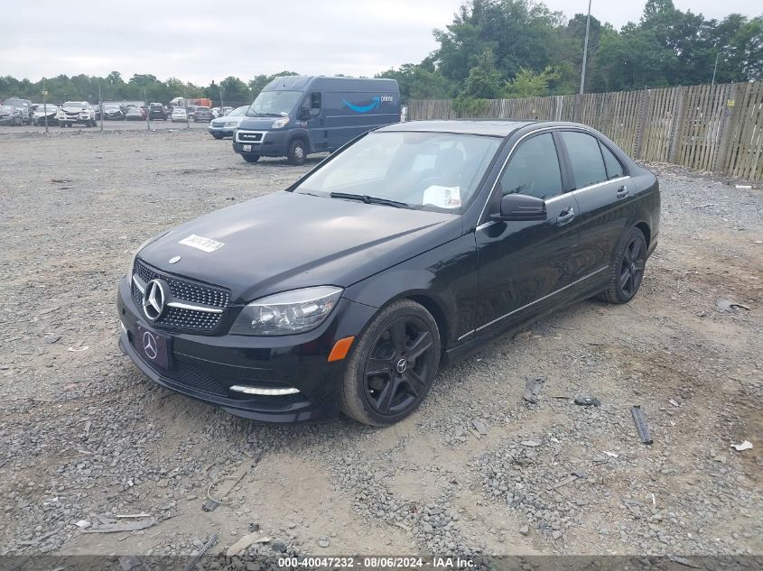 2011 Mercedes-Benz C-Class C 300 VIN: WDDGF8BB0BR172625 Lot: 40047232