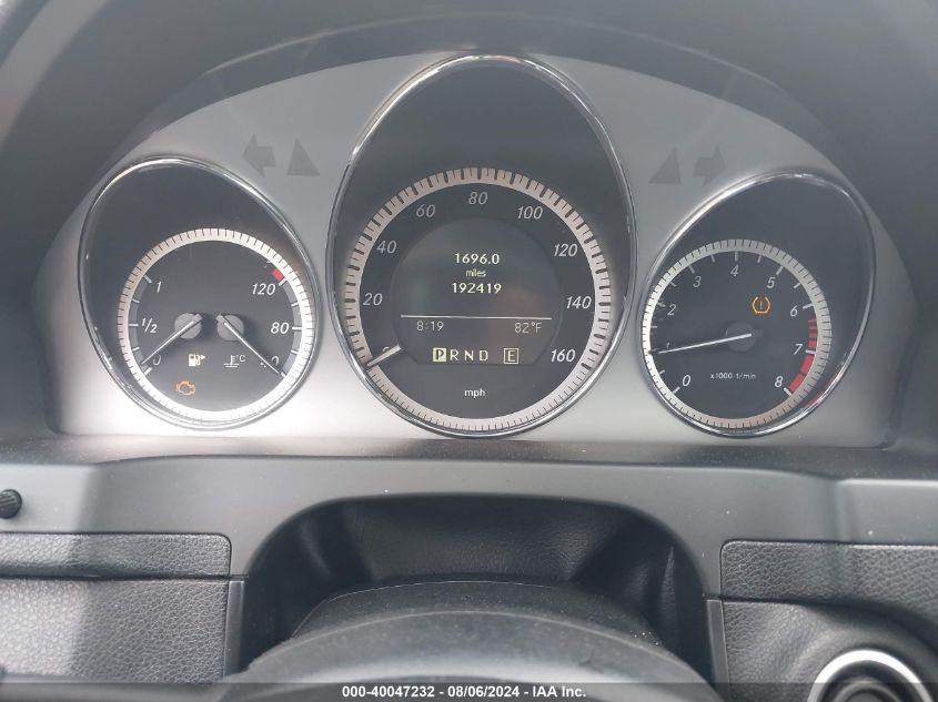 2011 Mercedes-Benz C-Class C 300 VIN: WDDGF8BB0BR172625 Lot: 40047232