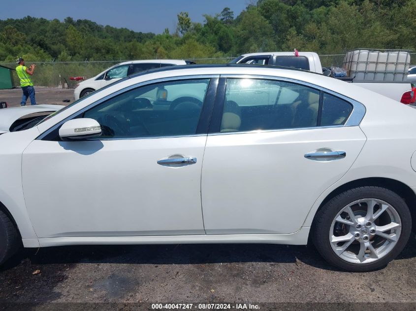 2014 Nissan Maxima 3.5 Sv VIN: 1N4AA5AP5EC476203 Lot: 40047247