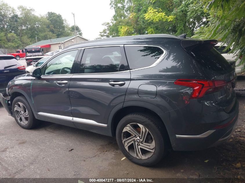 2021 Hyundai Santa Fe Sel VIN: 5NMS3DAJ3MH355362 Lot: 40047277