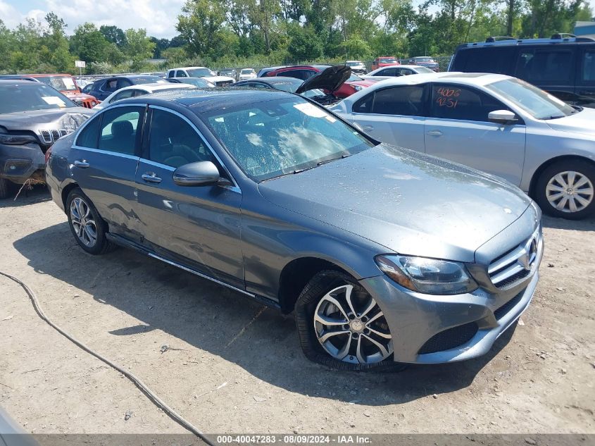 2017 Mercedes-Benz C 300 4Matic/Luxury 4Matic/Sport 4Matic VIN: WDDWF4KB0HR247689 Lot: 40047283